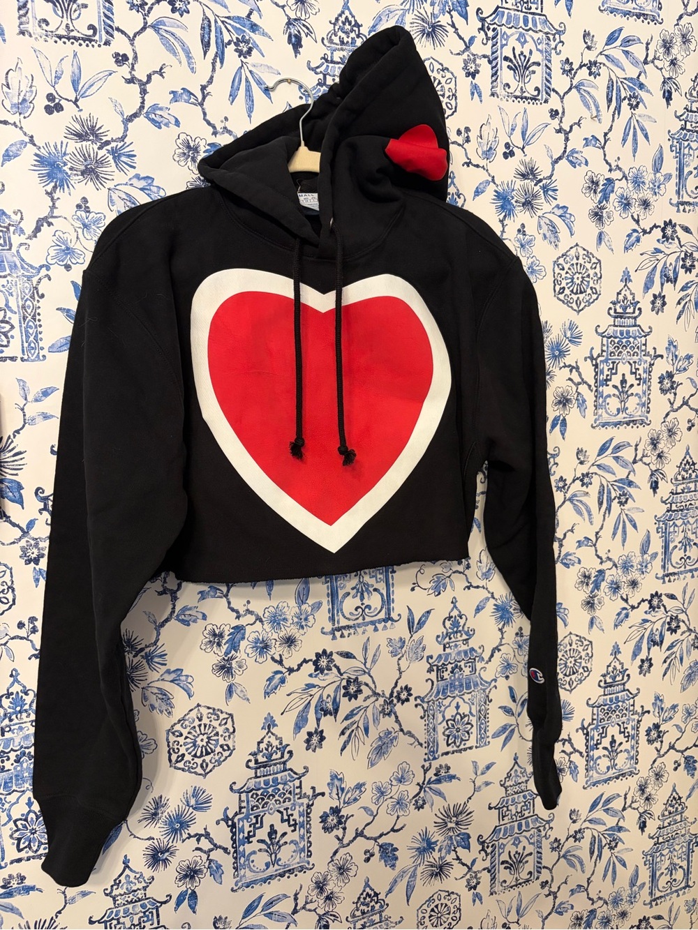Black Champion Reverse Weave garment